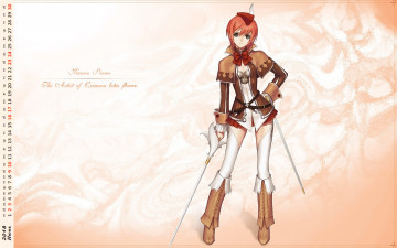 Картинка календари аниме взгляд девушка оружие