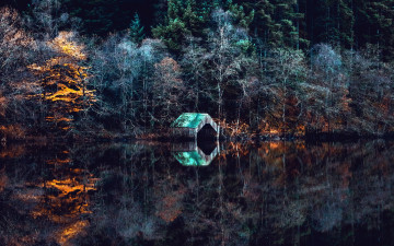 Картинка природа реки озера отражение