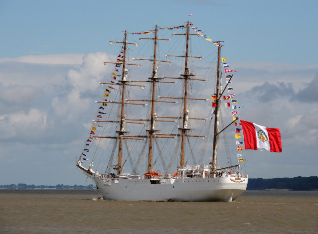 Обои картинки фото корабли, парусники, паруса, мачты