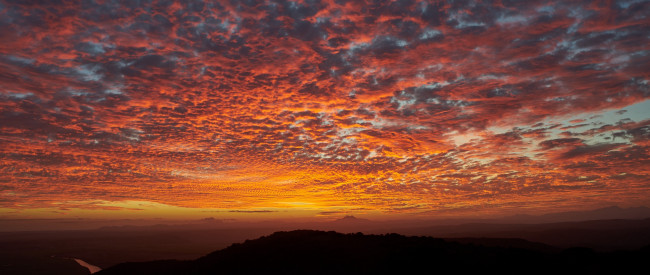 Обои картинки фото природа, облака, закатные