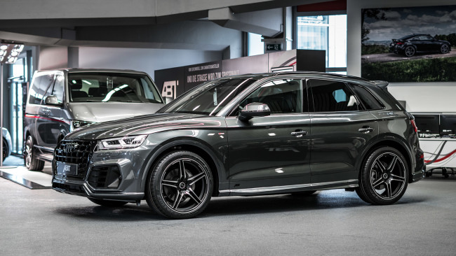 Обои картинки фото abt audi sq5 slim body 2018, автомобили, выставки и уличные фото, sq5, audi, abt, slim, 2018, body