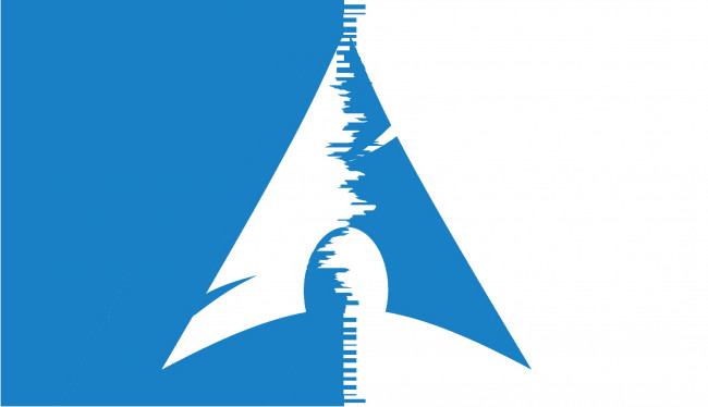 Обои картинки фото компьютеры, linux, фон, логотип