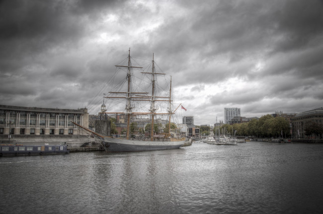 Обои картинки фото корабли, парусники, паруса, мачты