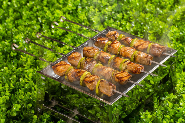 Обои картинки фото еда, шашлык,  барбекю, снедь