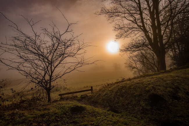 Обои картинки фото природа, восходы, закаты, простор