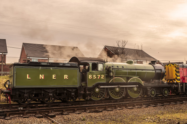 Обои картинки фото техника, паровозы, состав, локомотив