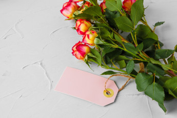 Картинка цветы розы букет