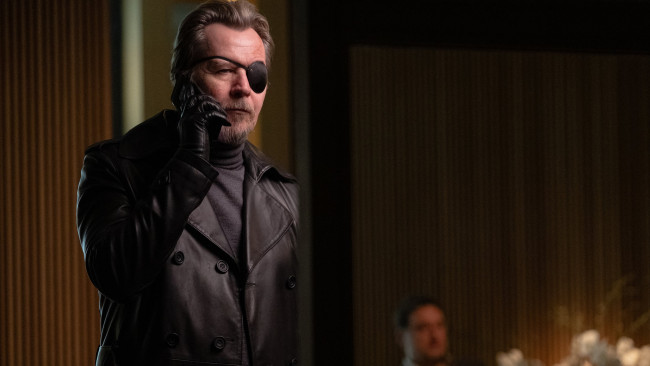 Обои картинки фото the courier , 2019, кино фильмы, the courier, курьер, кадры, из, фильма, гари, олдман, ezekiel, mannings, gary, oldman