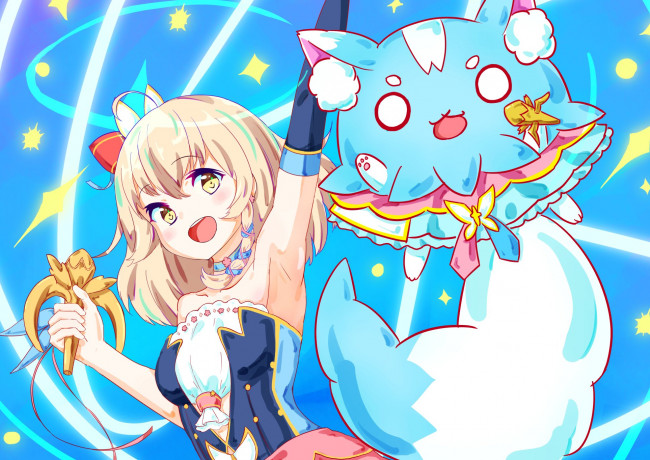 Обои картинки фото аниме, животные,  существа, epic, seven