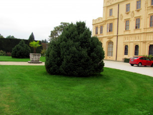 Картинка города замок+леднице+ чехия lednice castle