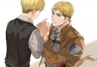 Картинка аниме shingeki+no+kyojin атака титанов