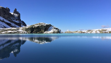 Картинка black+lake pizol+mountain switzerland природа реки озера black lake pizol mountain