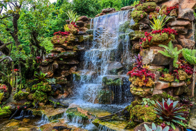 Обои картинки фото thailand, природа, водопады