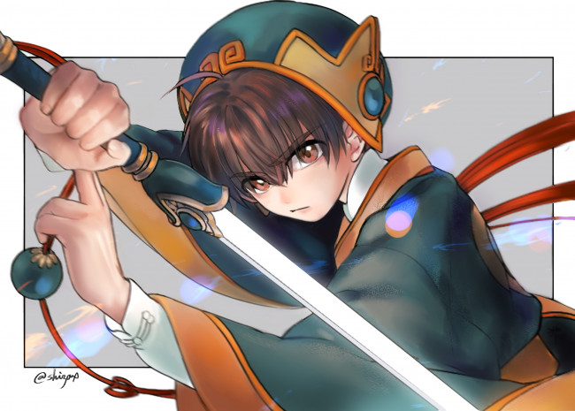 Обои картинки фото аниме, card captor sakura, сакура, собирательница, карт