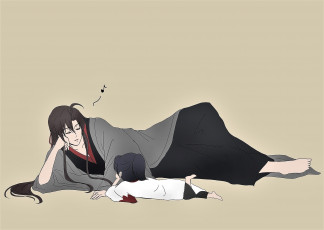 Картинка аниме mo+dao+zu+shi вэй усянь а-юань