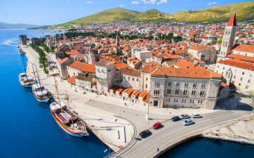 Картинка trogir croatia города -+панорамы