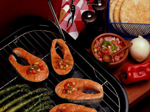 Картинка еда рыбные блюда морепродуктами