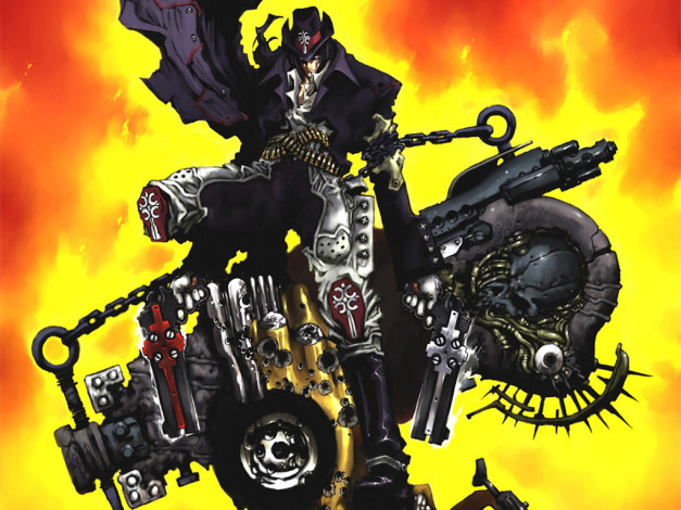 Обои картинки фото gungrave, видео, игры