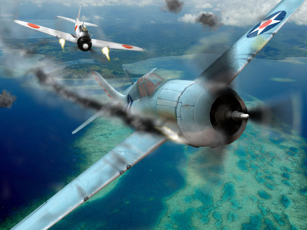 Обои картинки фото heroes, of, the, pacific, видео, игры