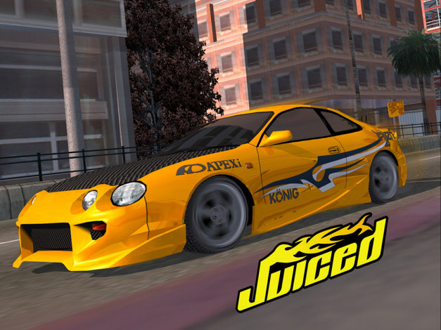 Обои картинки фото juiced, видео, игры