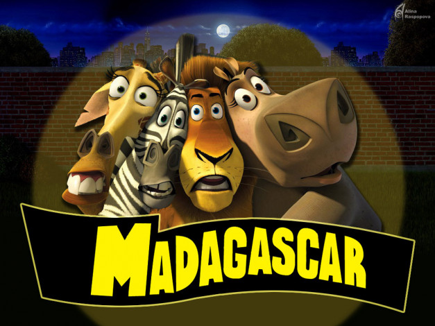 Обои картинки фото мадагаскар, мультфильмы, madagascar