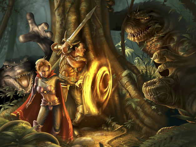 Обои картинки фото neverwinter, nights, видео, игры