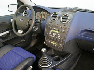 Картинка ford fiesta 2006 автомобили интерьеры