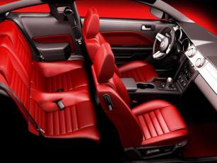 Картинка ford mustang 2004 автомобили интерьеры