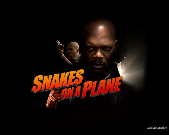 Обои картинки фото snakes, on, plane, кино, фильмы