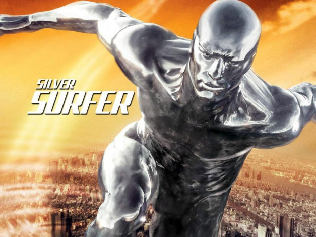 Обои картинки фото кино, фильмы, fantastic, four, rise, of, the, silver, surfer