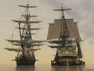 Картинка корабли 3d