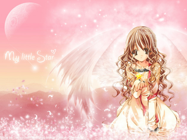 Обои картинки фото аниме, strawberry, panic