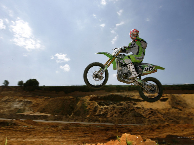 Обои картинки фото спорт, мотокросс