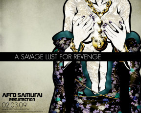 Картинка аниме afro samurai