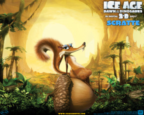 Картинка мультфильмы ice age dawn of the dinosaurs
