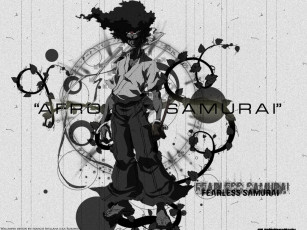 Картинка аниме afro samurai