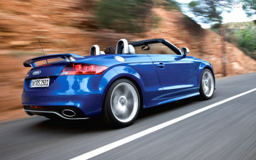 Картинка audi tt rs roadster автомобили