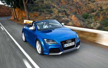 Картинка audi tt rs roadster автомобили