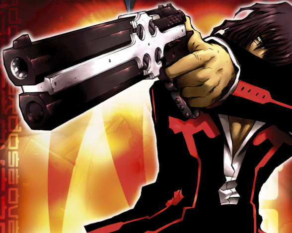 Обои картинки фото аниме, gun, grave