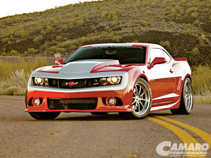 Картинка 2010 chevrolet camaro ss автомобили