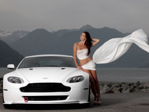 Картинка автомобили авто девушками