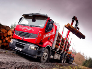 Картинка автомобили renault trucks