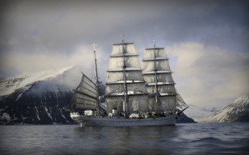 Картинка корабли парусники