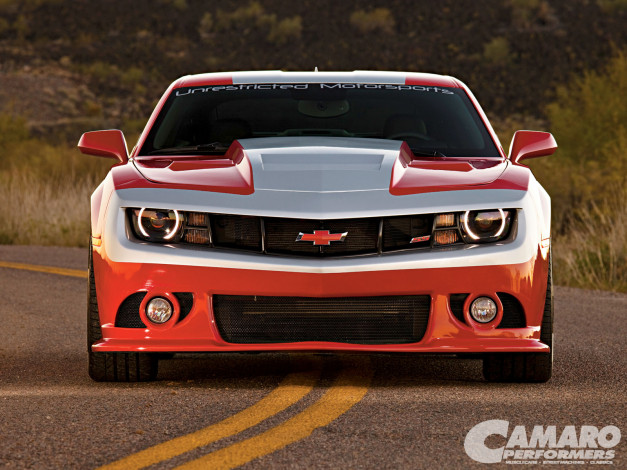 Обои картинки фото 2010, chevrolet, camaro, ss, автомобили