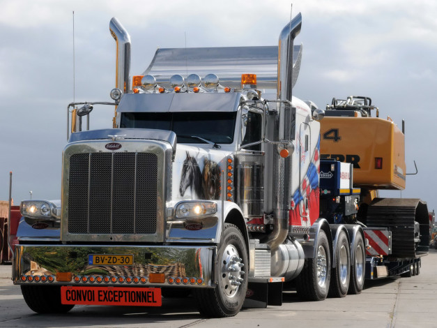 Обои картинки фото автомобили, peterbilt