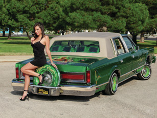 Картинка автомобили авто девушками