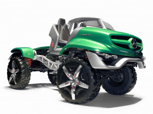 Картинка mercedes benz unimog u5000 concept автомобили 3д