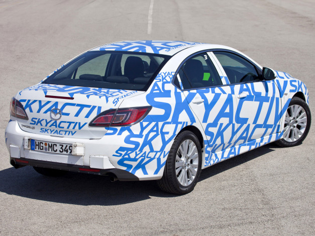 Обои картинки фото mazda, sedan, skyactiv, автомобили
