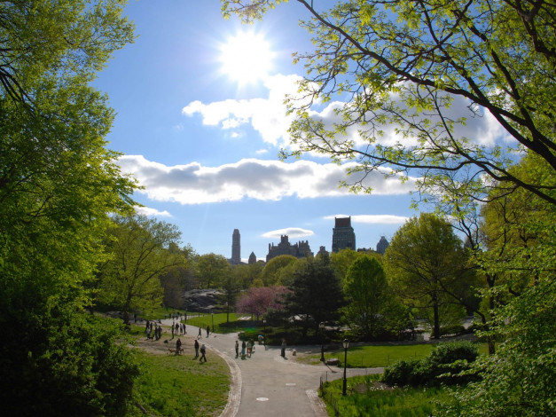 Обои картинки фото ny, central, par, города, нью, йорк, сша