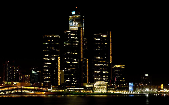 Обои картинки фото города, огни, ночного